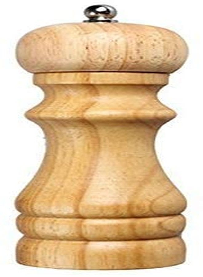 Vachan Creation Wooden Traditional Pepper Mill, Mini Wooden Salt & Pepper Grinder Mixer Burr Mill - Image 1