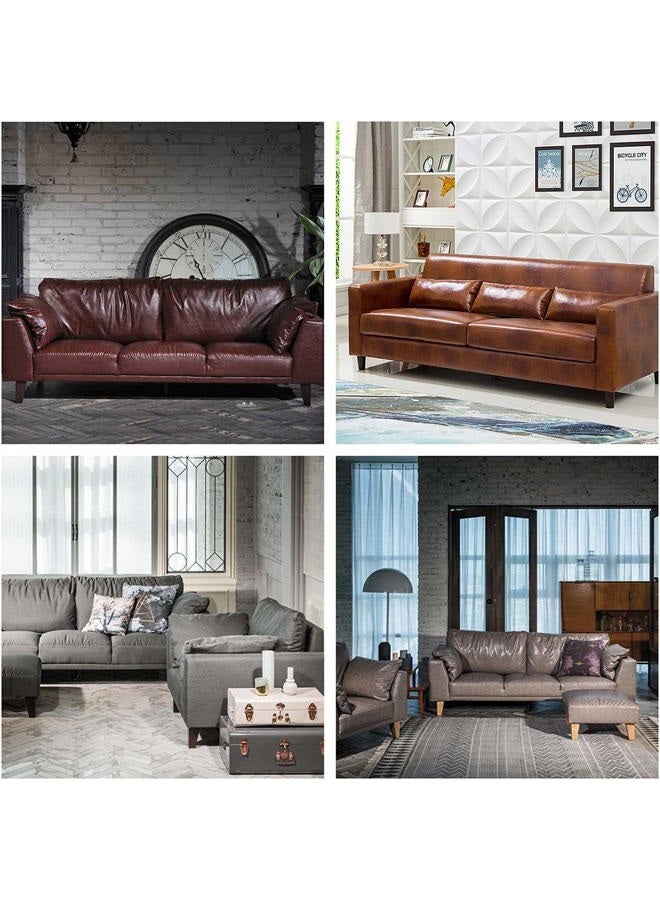 WEICHUAN Tapered Solid Beech Wood Replacement Sofa Couch Chair Ottoman Loveseat Coffee Table Cabinet Wood Furniture Feet Furniture Wood Legs(5.5" Set of 4) - Image 5