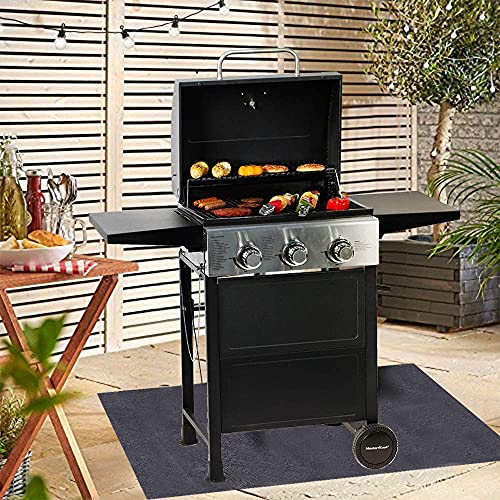 Brinman Under Grill Mat,Premium 36"x48"Absorbent Oil Protective mats for Deck &Patio,Grill Mat for Deck,Under Grill Floor Pad to Protect Deck,BBQ Mat for Under BBQ,Waterproof,Reusable - Image 4