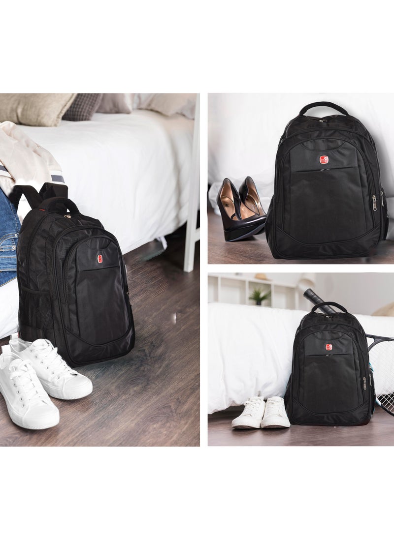 NEW TRAVEL New Travel School Backpack Fabric size 18 inch color Black  - Image 5