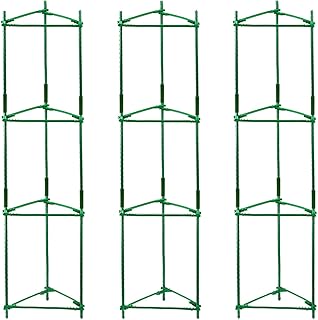 Orgrimmar Orgrimmar 3 Pack Tomato Cages Garden Plant Support Stakes Outdoor Vegetable Trellis for Vertical Climbing Plant  - Image 1