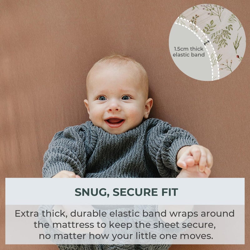 Pobibaby â€“ 2 Pack Crib Sheets for Boys, Premium Fitted Baby Boy Crib Sheets for Standard Crib Mattress â€“ Ultra-Soft Jersey Knit, Safe and Snug, Stylish Design (Gone Fishing) - Image 4