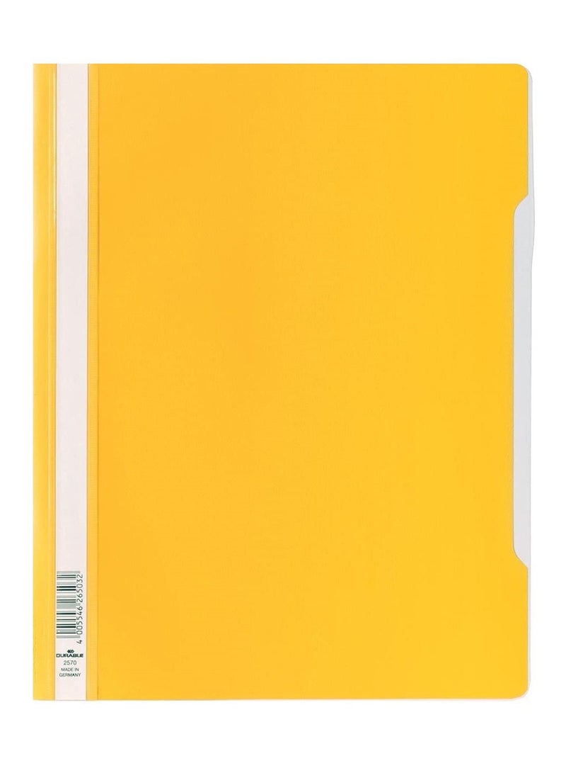 Durable مجموعة 10 قطع من المجلدات الشفافة متعددة الألوان - Image 2