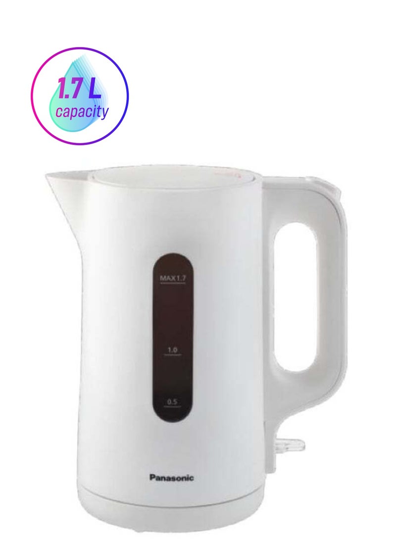 باناسونيك غلاية كهربائية 1.7 لتر 2200 وات NC-K101WTZ لون أبيض - Image 1