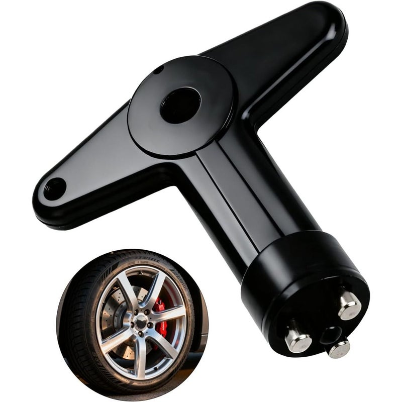 Black Anti Theft Wheel Cap Key for Renault Clio Espace Kangoo Megane Opel 7700422600 - Image 4