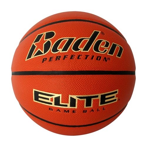 Baden | Elite | Premium Quality Composite Basketball | Ideal for Indoor Games | Women's & Youth Size 6 (28.5 inches) - Image 1