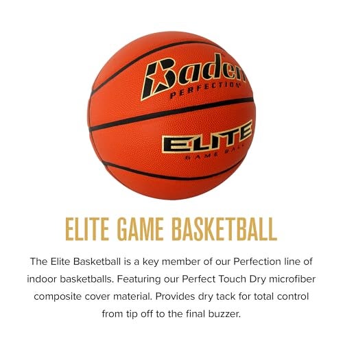 Baden | Elite | Premium Quality Composite Basketball | Ideal for Indoor Games | Women's & Youth Size 6 (28.5 inches) - Image 2