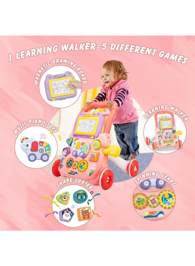 TOY GARDEN Happy Dream Music Walker - Interactive Baby Toy for Early Education, Featuring Detachable Play Parts, Music, and Sensory Activities, Suitable for 12 Months and Up - Image 2