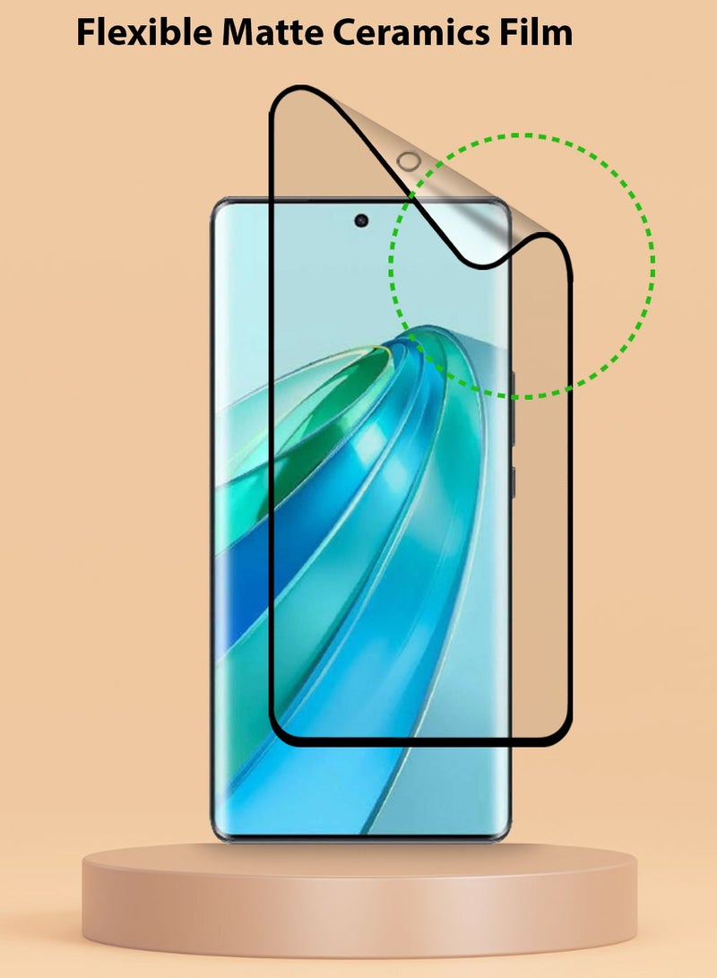 Techie 2 Pack Honor X9a 5G Matte Ceramic Screen Protector Film Anti Fingerprint Bubble Free Easy Installation - Image 4