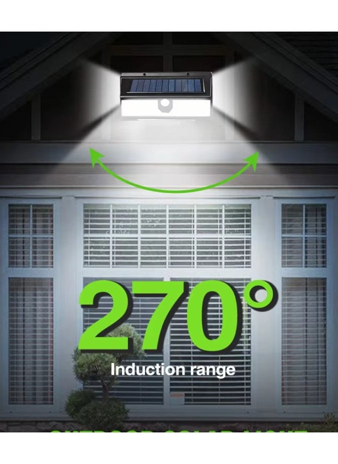 ELTRAZONE Solar Sensor Lamp 190 SMD CL-S190 – Outdoor Solar Wall Lamp with High-Efficiency LED Bulb, IP65 Waterproof Rating, PIR Motion Sensor for Automatic Lighting, Energy-Saving Solar Powered Light Ideal for Garden, Porch, Driveway, and Security  - Image 4