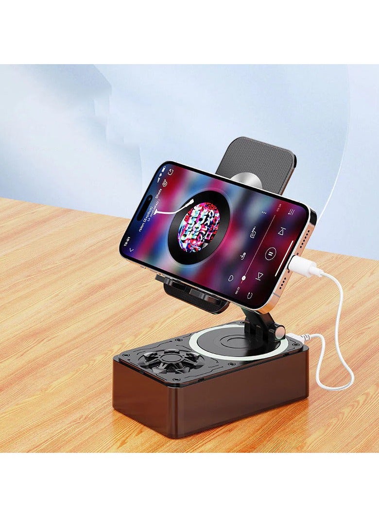 Mobile Phone Stand & Tablet Bluetooth Speaker with Desktop Lazy Charging Dock - Ideal for Watching Drama, Listening to Music, Hands-Free Video Calls & Streaming  - Image 1