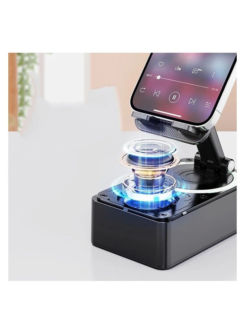 Mobile Phone Stand & Tablet Bluetooth Speaker with Desktop Lazy Charging Dock - Ideal for Watching Drama, Listening to Music, Hands-Free Video Calls & Streaming  - Image 5
