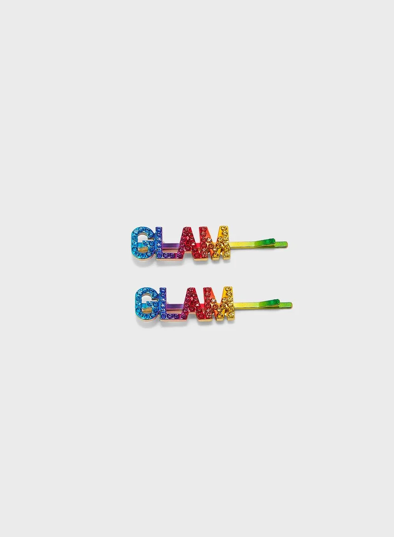 Ginger Glam Hair Clip Set