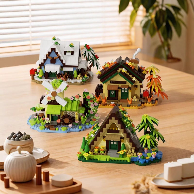Four Seasons Street View Building Blocks Set - Image 1