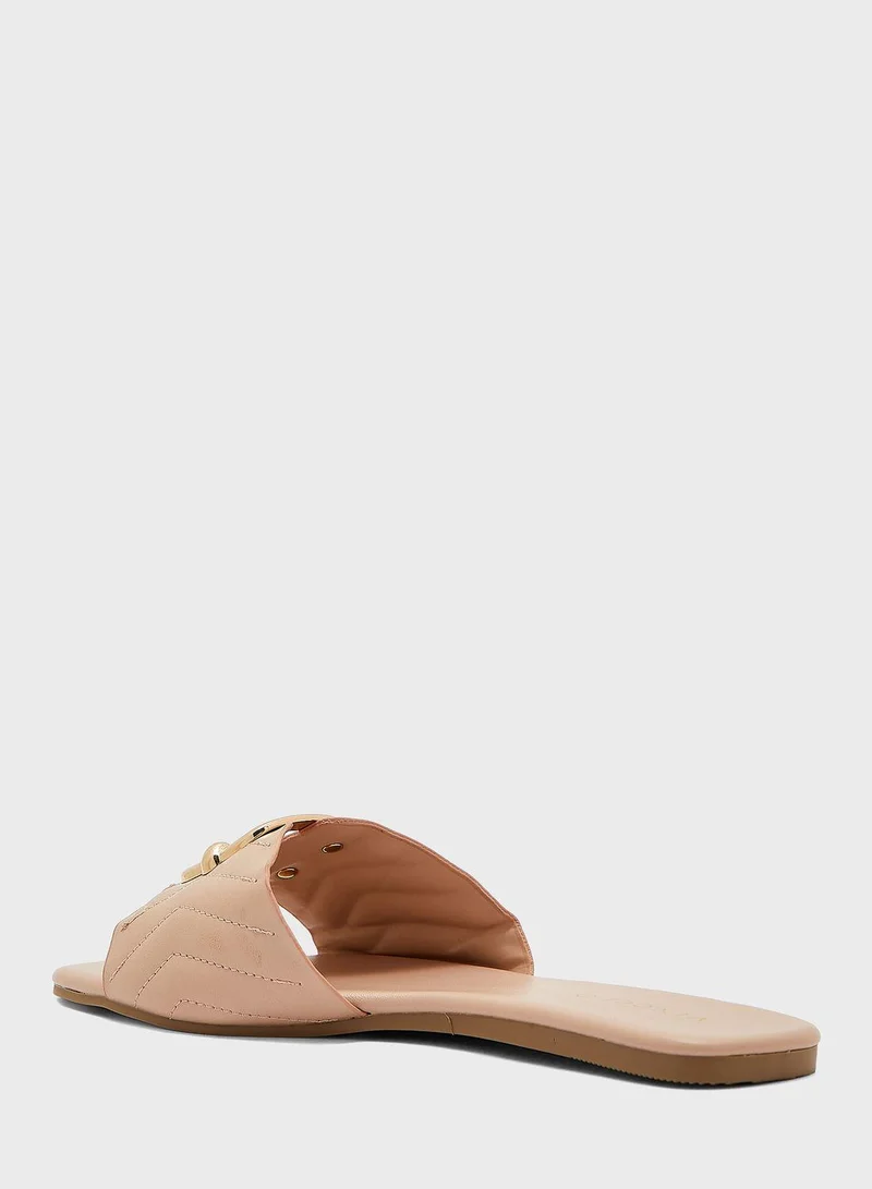 Vincci Multi Strap Low Heel Sandals