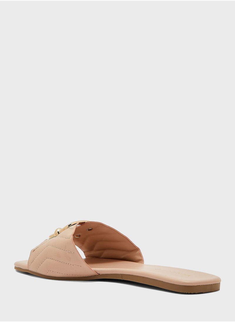 Vincci - Multi Strap Low Heel Sandals - Image 1