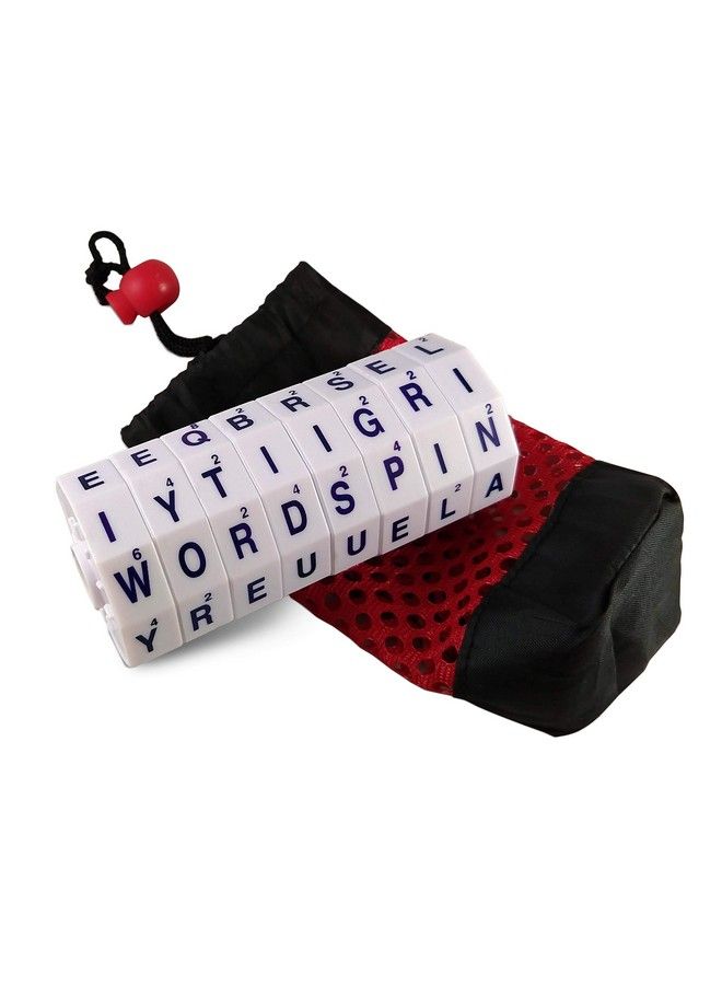 Geospace The Original Word Spin Handheld Magnetic Word Game Travel Edition With Storage Pouch  - Image 5