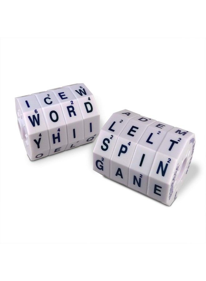 Geospace The Original Word Spin Handheld Magnetic Word Game Travel Edition With Storage Pouch  - Image 4