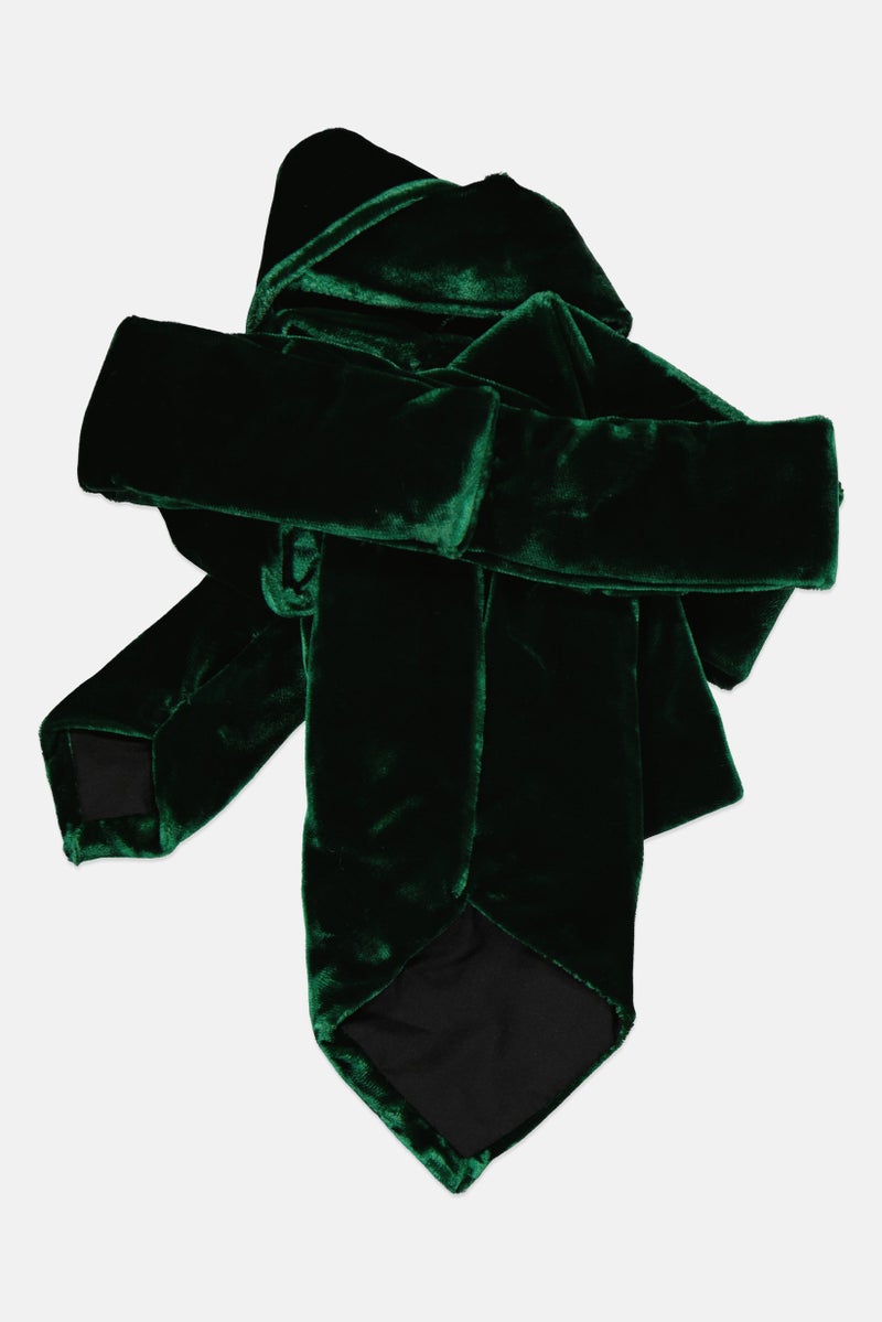 EMPORIO ARMANI Women Twisted Headband, Green  - Image 2