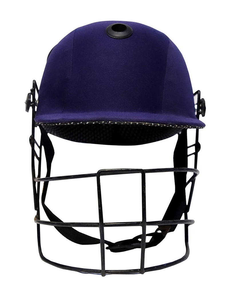 Canbee Cricket Helmet for Men & Boys Adjustable Steel Grill Navy Blue | Light Weight (Youth) - Image 1