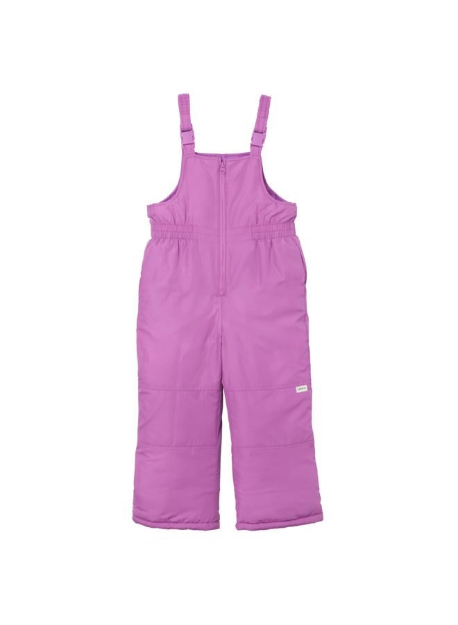 carter's Unisex Insulated Snow Bib Snow-ver-all Ski Pants, Purple, 6X - Image 1