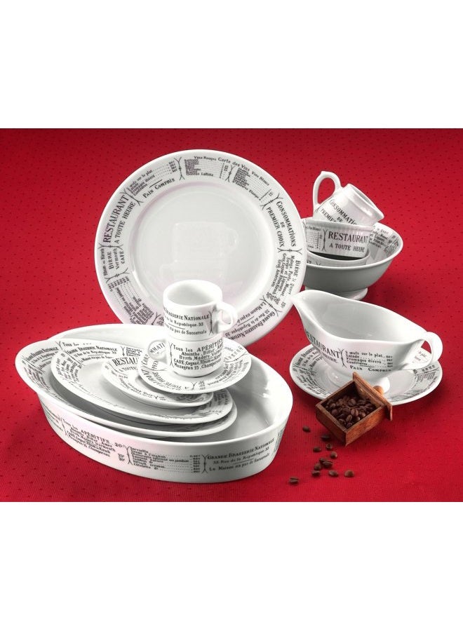 Pillivuyt Brasserie Saucer for Brasserie Espresso Cup - Image 2