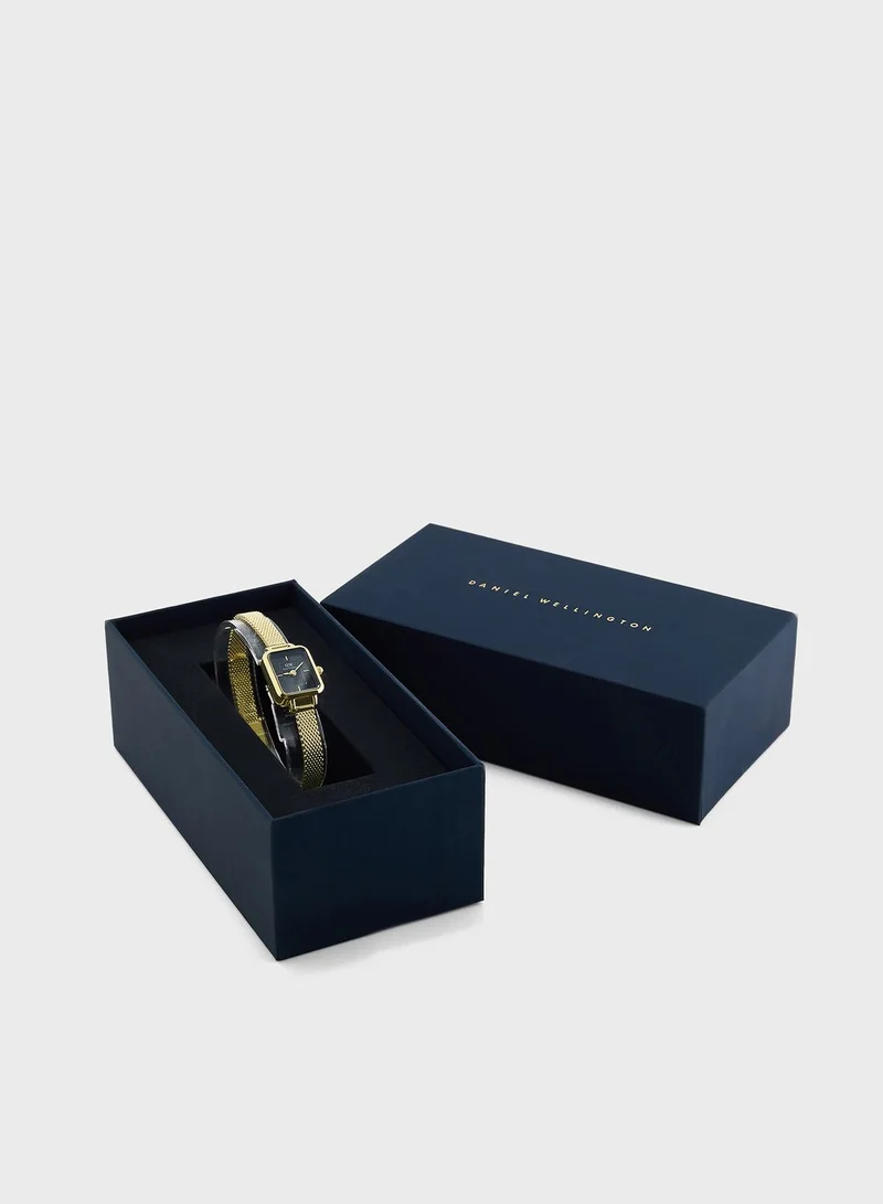 دانيال ولينغتون Quadro Mesh Strap Analog Watch