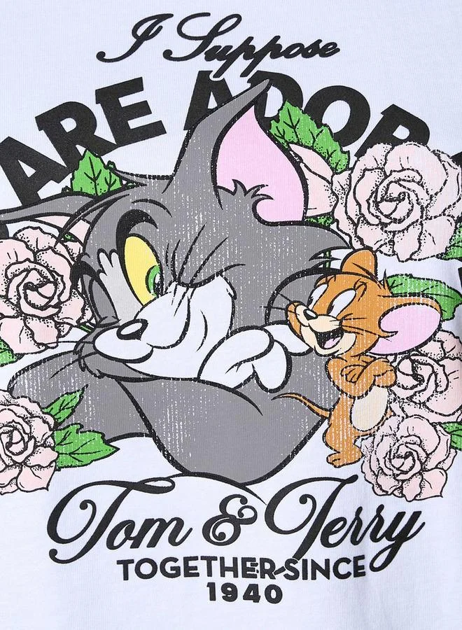 اس بي كاركترز Tom and Jerry T-shirt