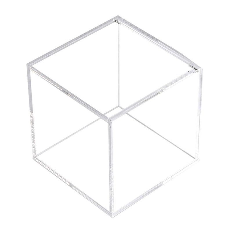 Acrylic Square Coffee Cup Holder With Lid Desktop Storage Box For Kitchen - Image 2