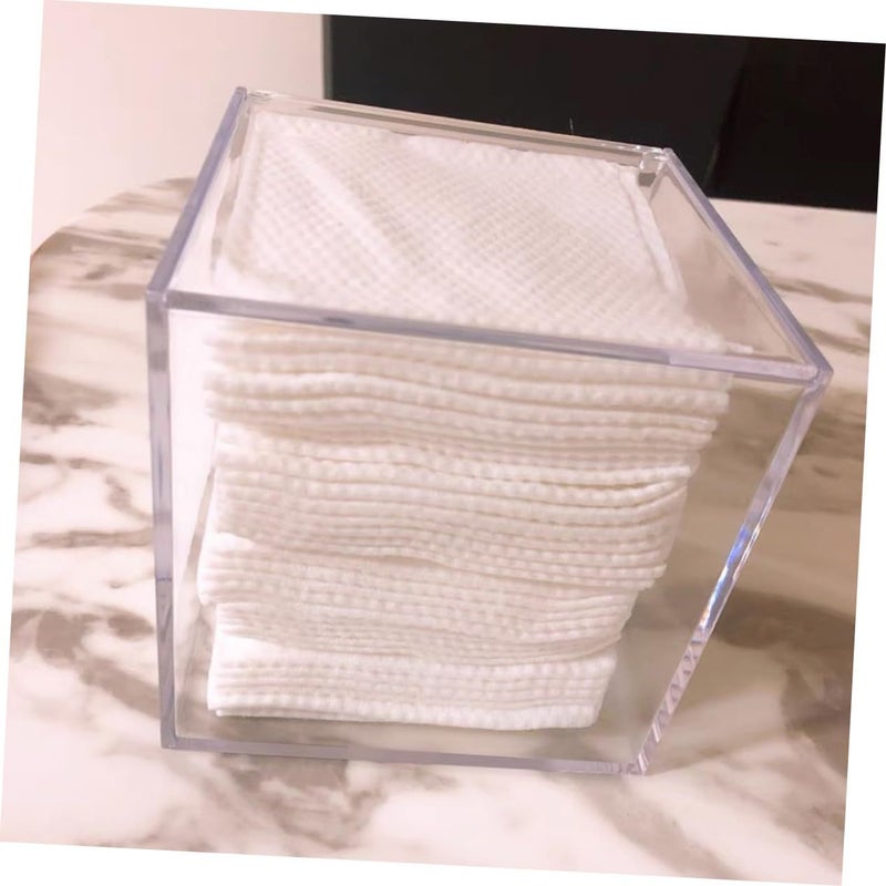 Acrylic Square Coffee Cup Holder With Lid Desktop Storage Box For Kitchen - Image 5