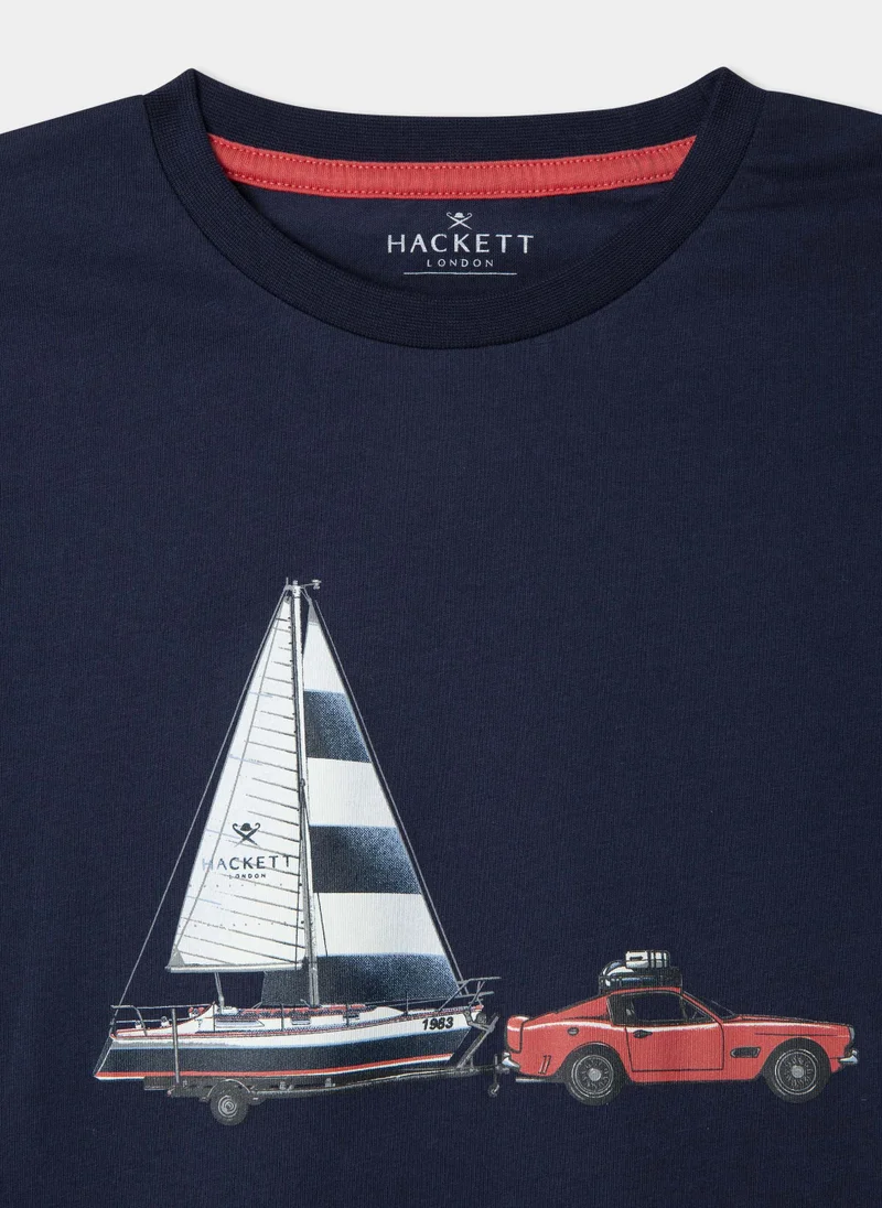 Hackett  HACKETT CAR TEE for Men | Best Price UAE