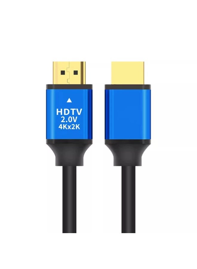 2-meter HDMI 2.0 cable, supports 4K high definition—supports 4K@60Hz, ultra-high speed HDMI cable, suitable for laptops, desktops, monitors, projectors, HDTVs, PS4, PS5, Xbox and Switch. - Image 1
