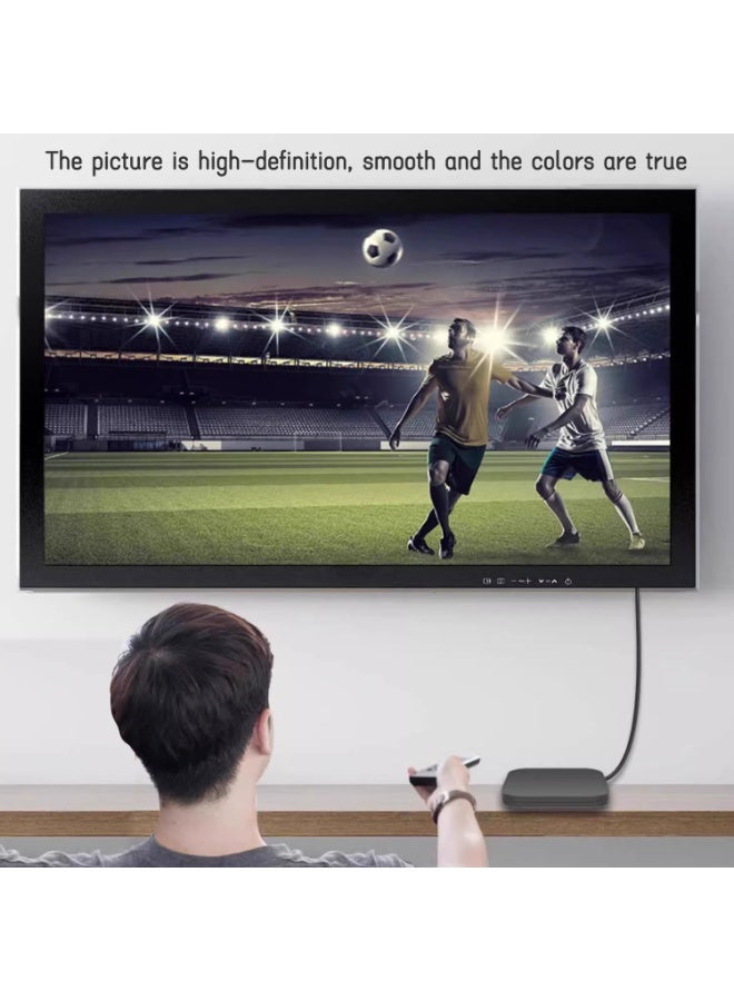 2-meter HDMI 2.0 cable, supports 4K high definition—supports 4K@60Hz, ultra-high speed HDMI cable, suitable for laptops, desktops, monitors, projectors, HDTVs, PS4, PS5, Xbox and Switch. - Image 2