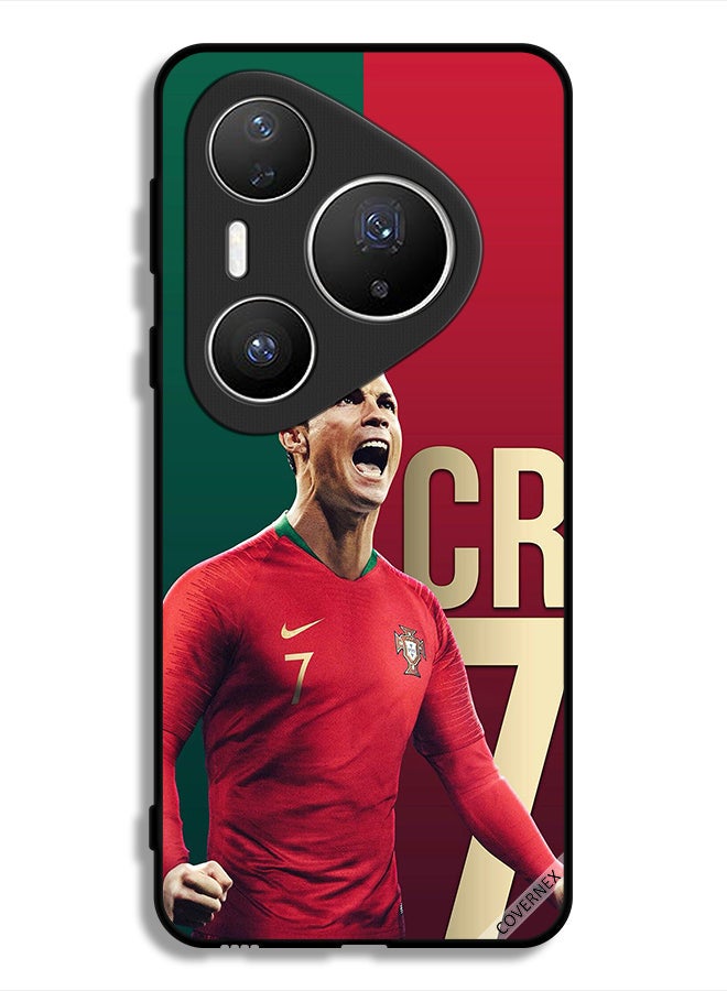 Covernex Huawei Pura 80 Pro Plus Protective Case Cover Cristiano Ronaldo Portugal Team Collection - Image 1