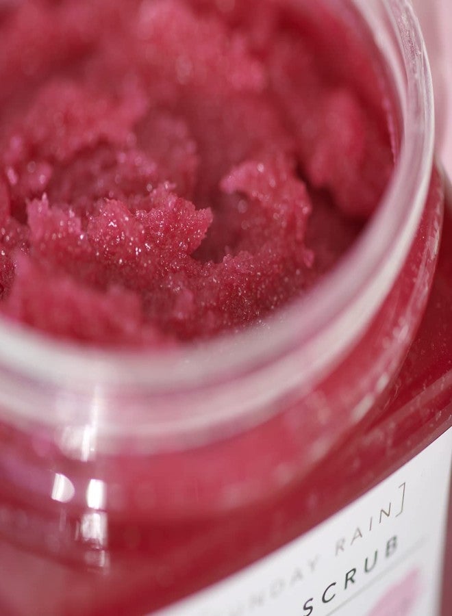 Sunday Rain Body Scrub - Rose - Exfoliating Body Scrub - Made with Rose Oil - Natural Sugar Exfoliant - Vegan Bath Products - Cruelty-Free - 9.3 oz - Image 2