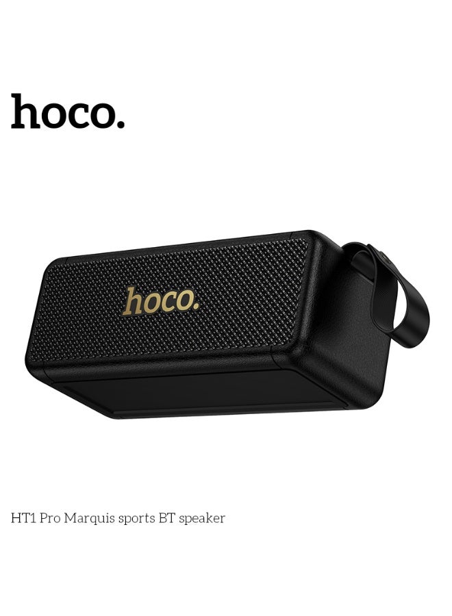 هوكو مكبر الصوت HT1 Pro Marquis مكبر صوت بلوتوث 5.4 يدعم TWS/FM/TF/USB/AUX. - Image 2