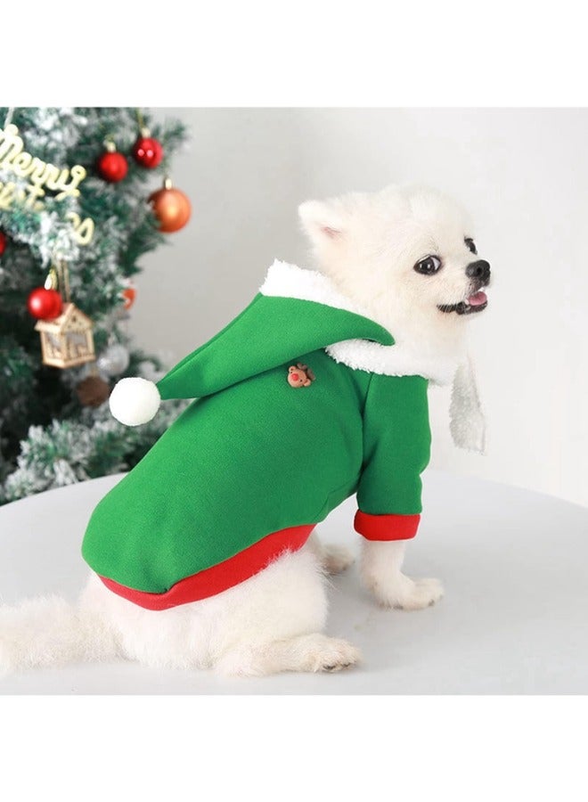 Petsary Set of 2 Xmas outfit and 1 pc Pet ID tag - Image 3