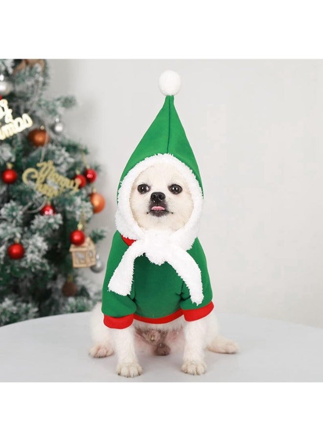 Petsary Set of 2 Xmas outfit and 1 pc Pet ID tag - Image 5