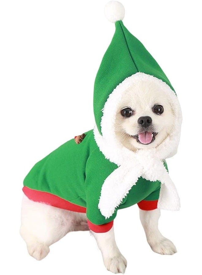 Petsary Set of 2 Xmas outfit and 1 pc Pet ID tag - Image 4