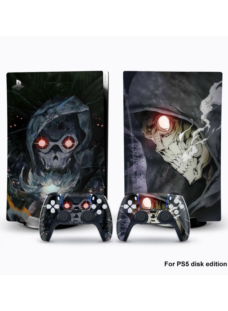 NIBEMINENT Suitable for PS5 Optical Drive Version Game Console Protector Sticker  - Image 1