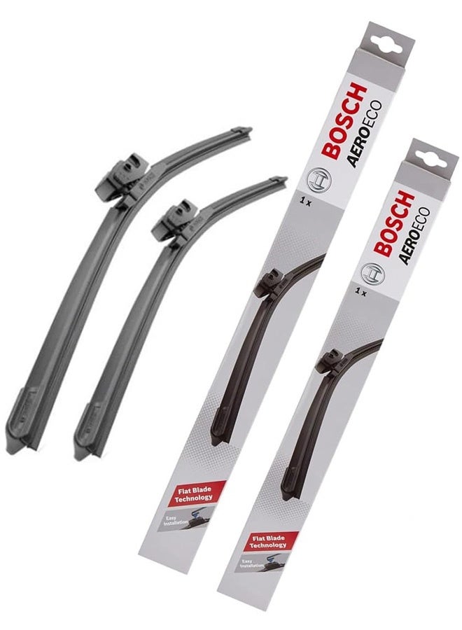 Bosch Aeroeco Front Window Car Wiper For Hyundai Creta Aug-2022 - 2025 Driver Side And Passenger side - Image 2