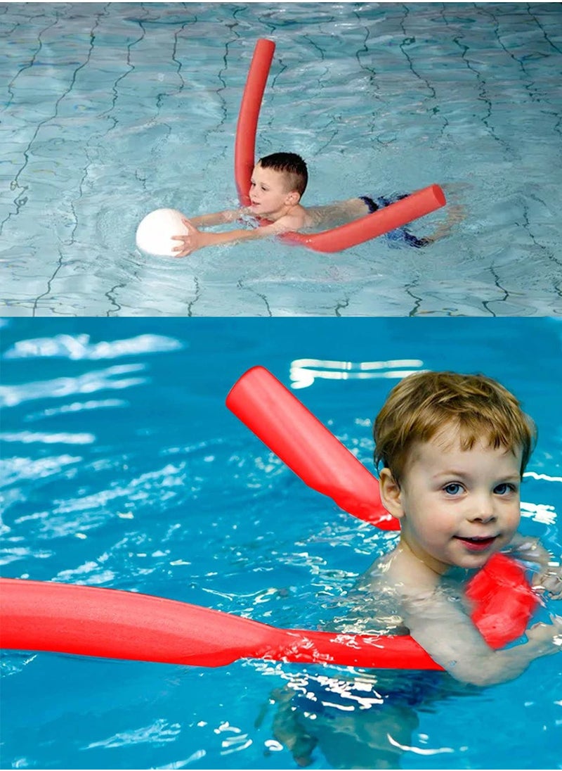 Swimming Noodle Swim Pool Noodle, Water Float Aid Noodles Foam Float, Suitable for Children and Adult, Kids Floatation Device Flexible Strong Noodle Swim Support, Solid Foam Swimming Stick
