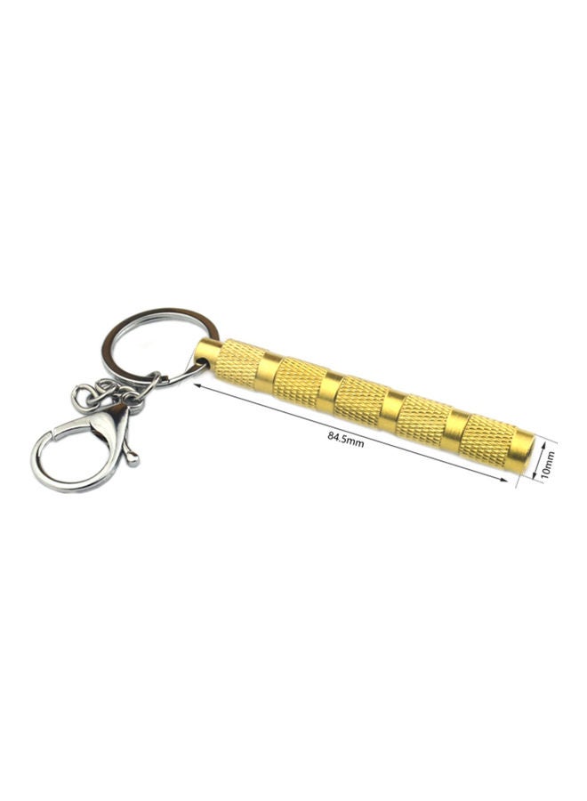 Generic Portable 5 in 1 Tire Deflator Tool with Valve Cap Keychain  - Image 4