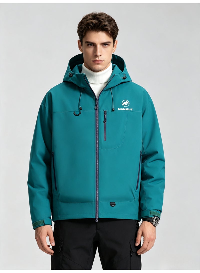 Mammut outdoor jacket for men and women windproof waterproof hooded mountaineering jacket - Image 3
