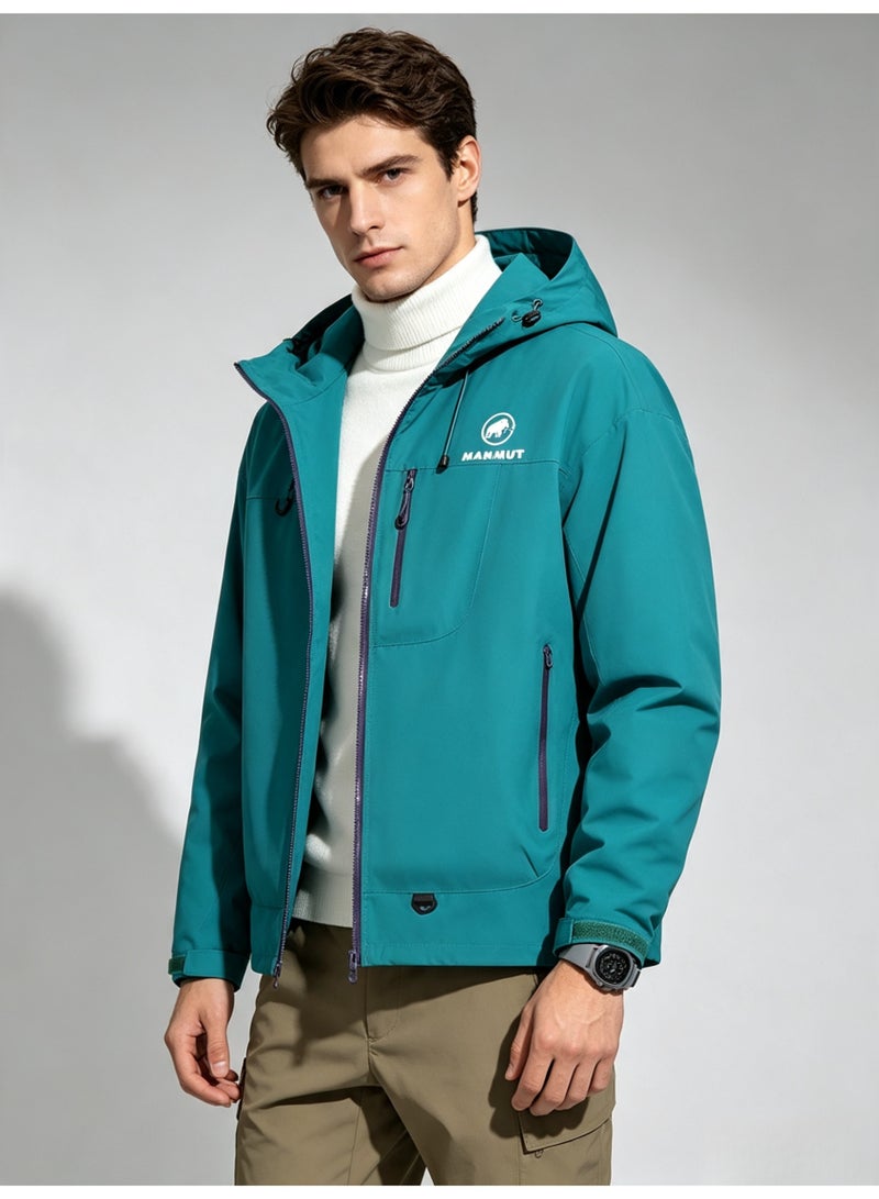 Mammut outdoor jacket for men and women windproof waterproof hooded mountaineering jacket - Image 4