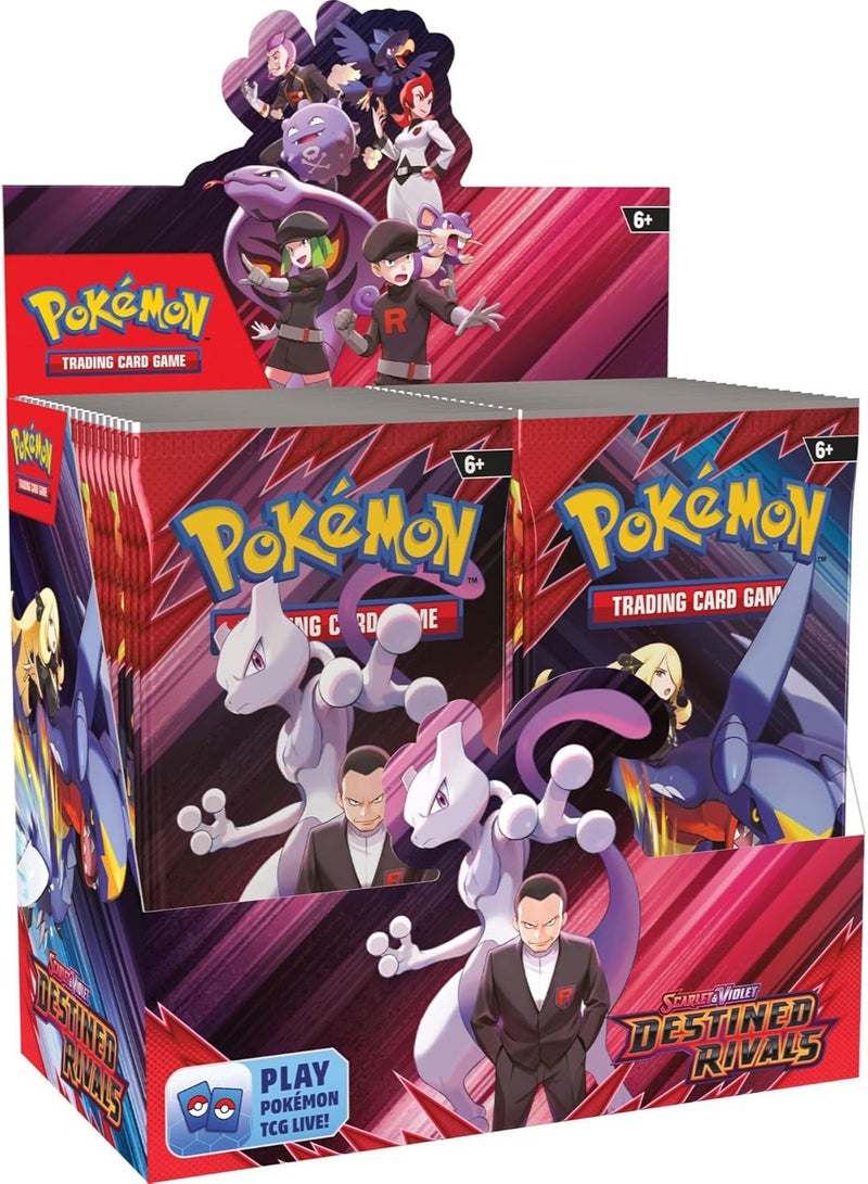 بوكيمون TCG: سكارليت وفايوليت - صندوق عرض معزز Destined Rivals - 36 عبوة - Image 1