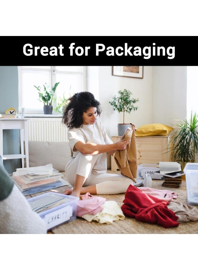 ZOVO T Shirt Bags 3 Mil Thick, 5 Sizes 12x16" 10x13" 8x10" 12x8" 10x7" Pack of 25, Resealable Zip Packaging Poly Bags Durable for Business Packing Shipping Travel, Frosted, with Vent Hole - Image 4