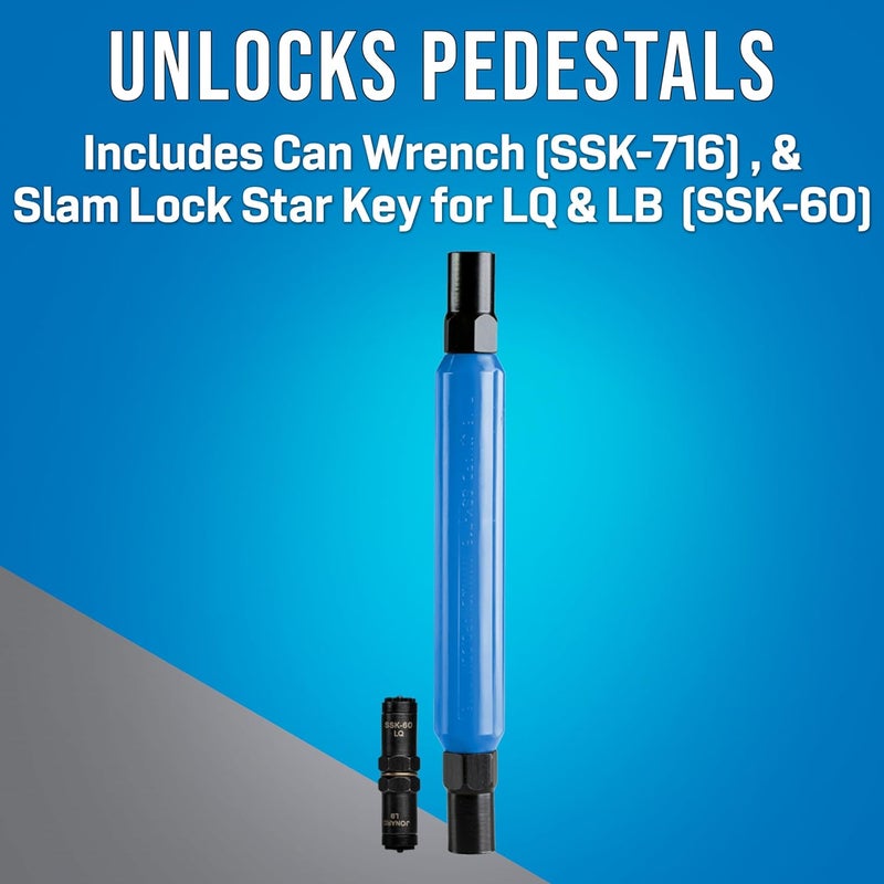 Jonard Tools SSK-600 Star Key Can Wrench Kit for LQ & LB Patterns - Image 1