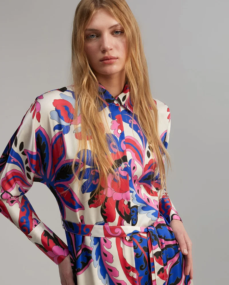 Lola Casademunt Paisley print dress