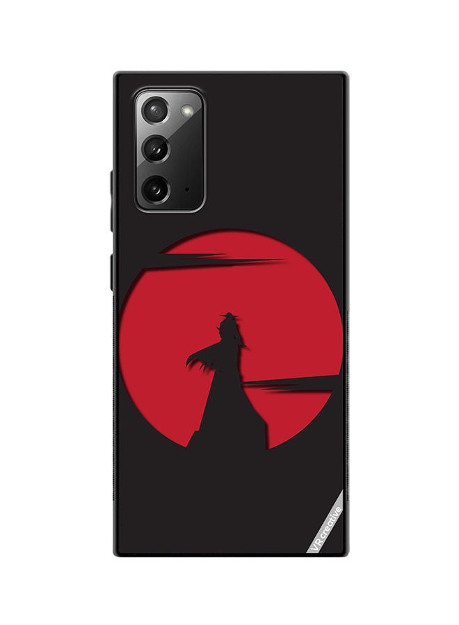 VR CREATIVE Protective Case Cover For Samsung Galaxy Note20 5G Japanese Samurai Design Multicolour - Image 1